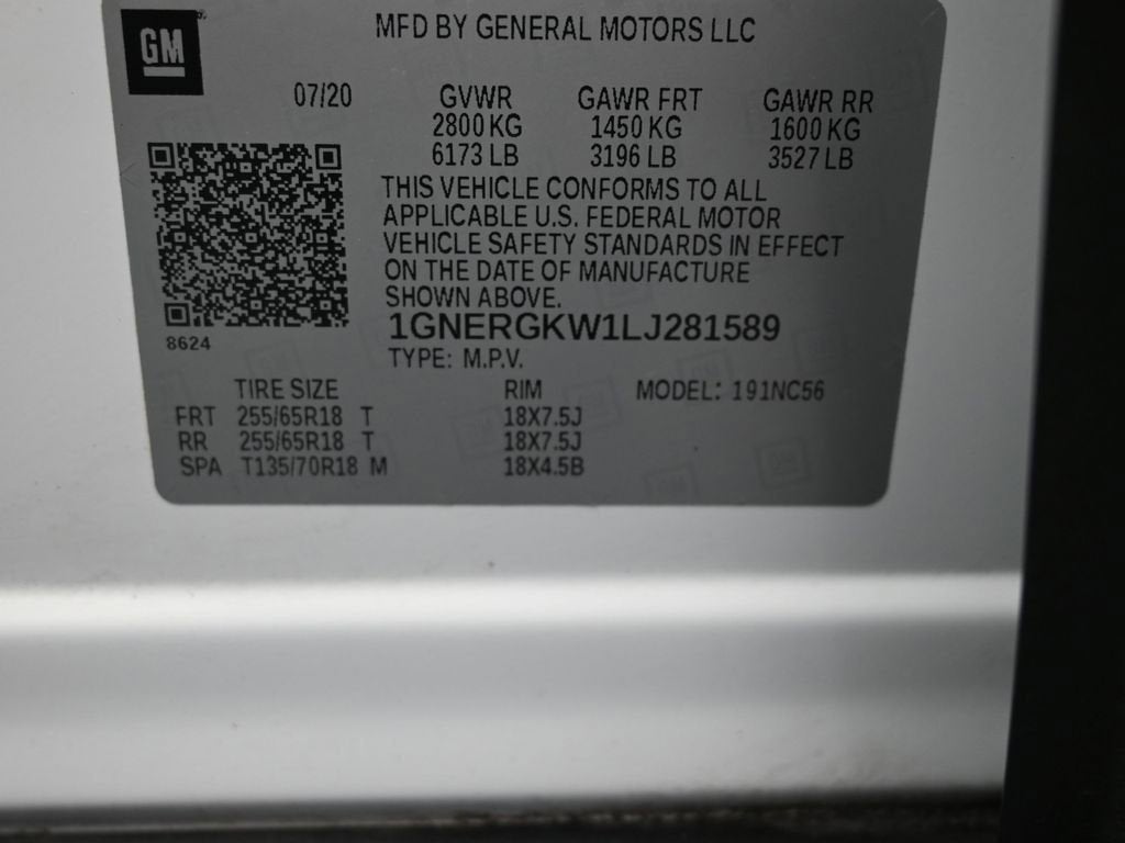 2020 Chevrolet Traverse LT Cloth