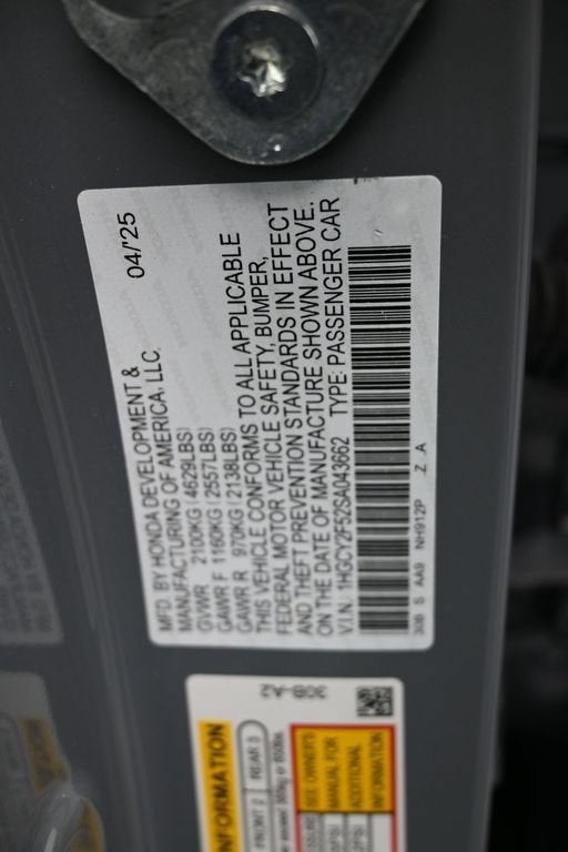 2025 Honda Accord Hybrid Sport