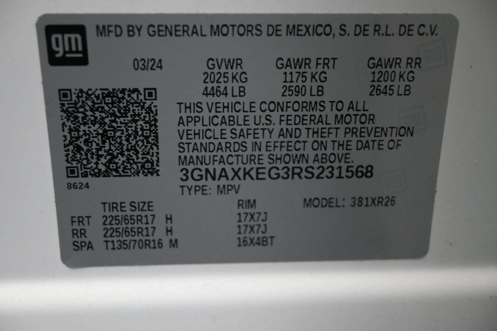 2024 Chevrolet Equinox LT