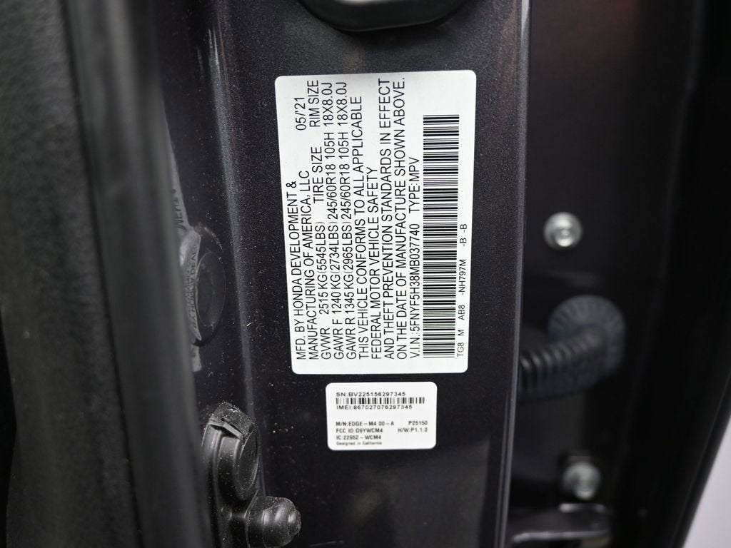 2021 Honda Pilot EX