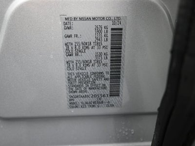 2025 Nissan Pathfinder S