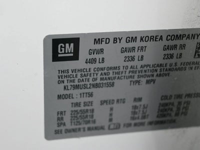 2022 Chevrolet Trailblazer RS