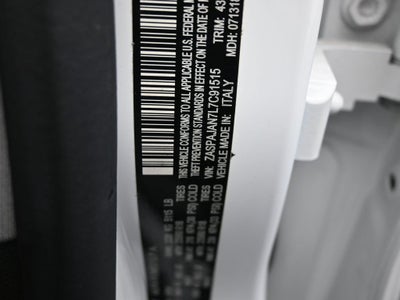 2020 Alfa Romeo Stelvio 4DR SUV RWD