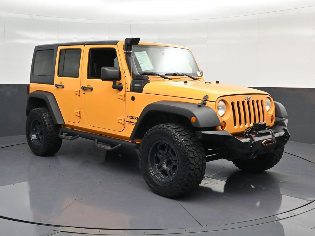 2012 Jeep Wrangler Unlimited Sport