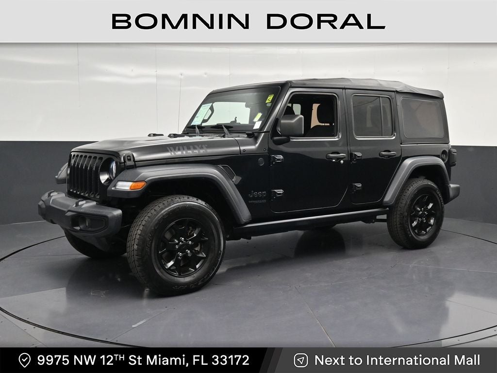2020 Jeep Wrangler Unlimited Willys