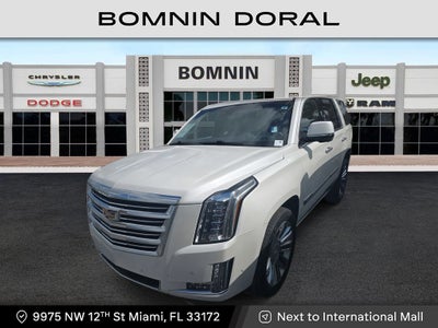 2018 Cadillac Escalade Platinum Edition