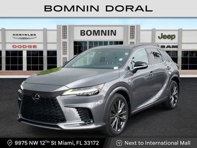 2023 Lexus RX 350 F Sport Handling