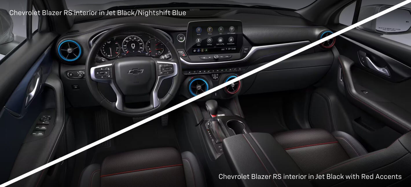 Interior Chevrolet Blazer Colors