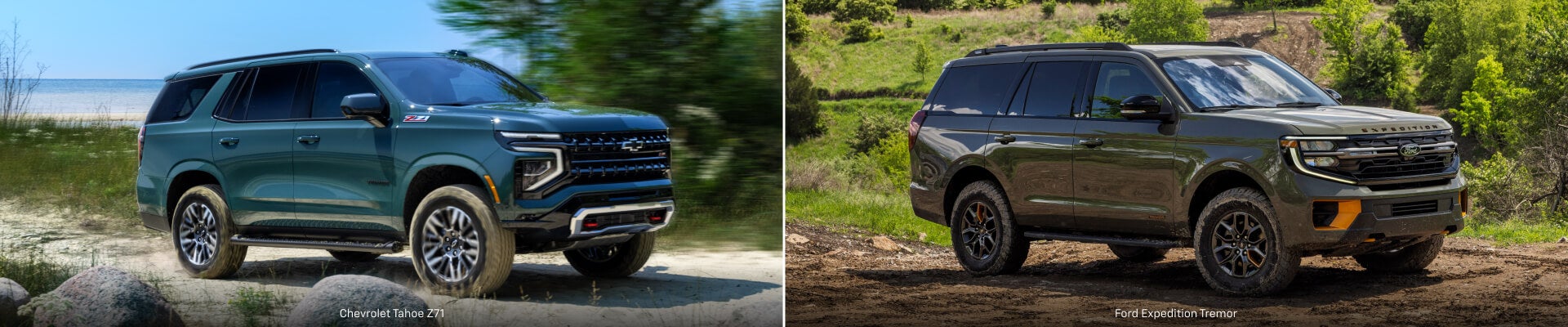 2025 Chevy Tahoe Vs. 2025 Ford Expedition Comparison