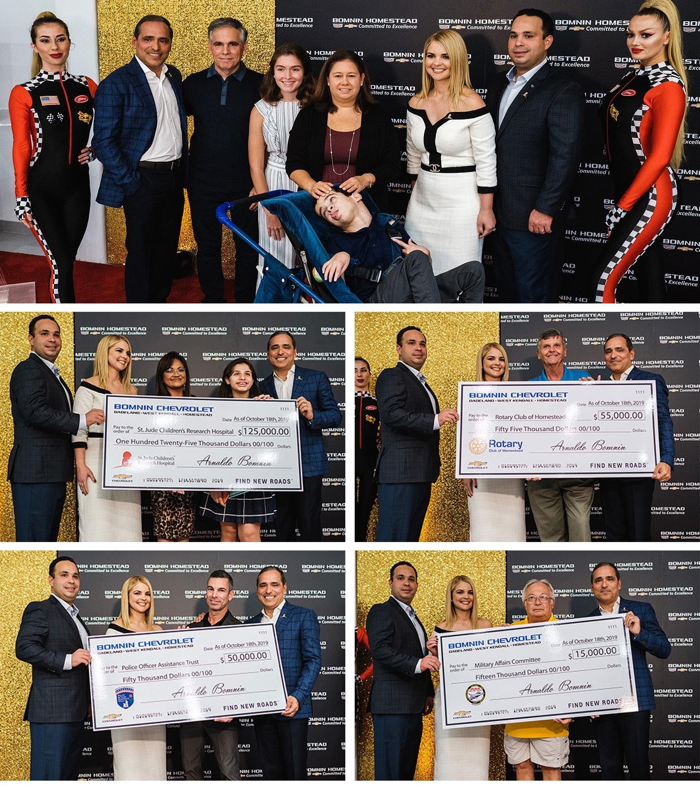 Bomnin Chevrolet Homestead event collage